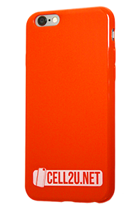 Cell2U i6-Gelly case in Orange