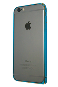 Cell2U i6-Lux Bumper Case in Light Blue