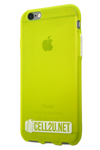Cell2U i6-Neon Case in Yummy Yellow